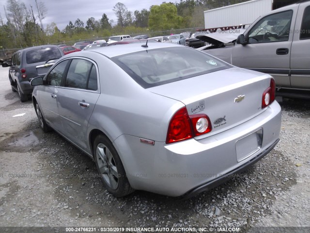 1G1ZG57BX9F122231 - 2009 CHEVROLET MALIBU LS SILVER photo 3