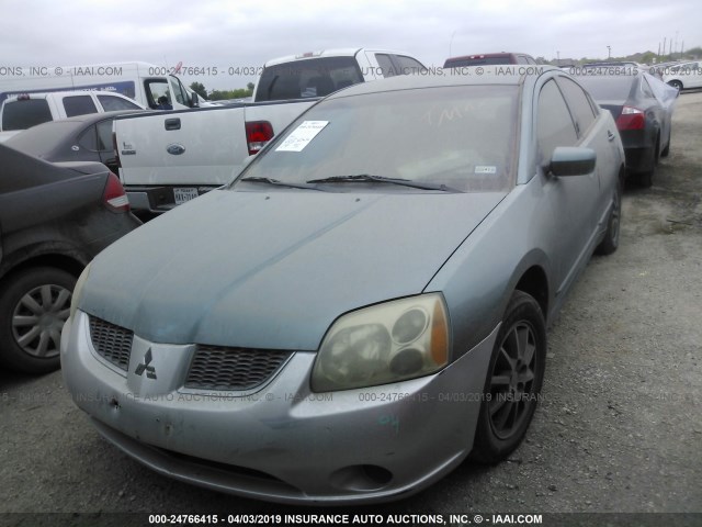 4A3AB36F35E011917 - 2005 MITSUBISHI GALANT ES MEDIUM/LS MEDIUM GREEN photo 2