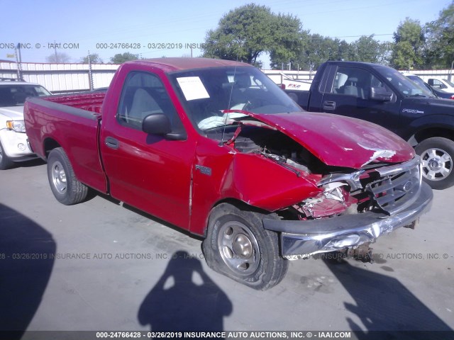 2FTRF17204CA28401 - 2004 FORD F-150 HERITAGE CLASSIC RED photo 1