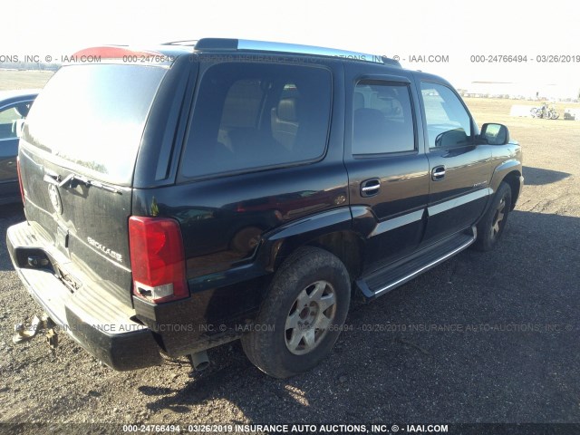 1GYEK63NX3R100367 - 2003 CADILLAC ESCALADE LUXURY BLACK photo 4