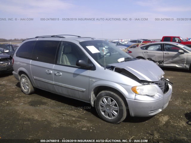 2A4GP54L57R176113 - 2007 CHRYSLER TOWN & COUNTRY TOURING GRAY photo 1