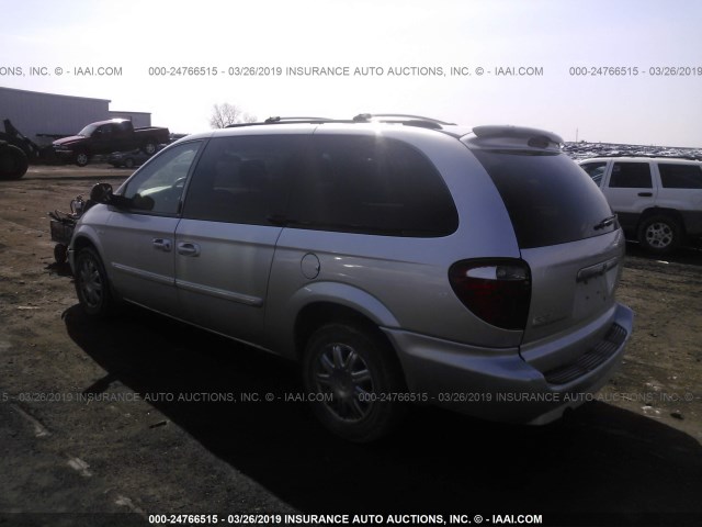 2A4GP54L57R176113 - 2007 CHRYSLER TOWN & COUNTRY TOURING GRAY photo 3