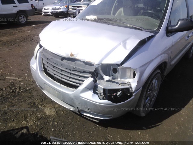 2A4GP54L57R176113 - 2007 CHRYSLER TOWN & COUNTRY TOURING GRAY photo 6