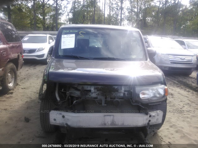 JN8AZ28R69T109832 - 2009 NISSAN CUBE S/SL PURPLE photo 6