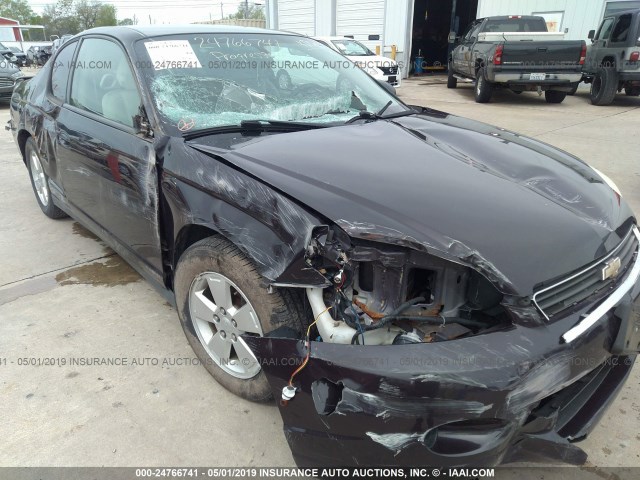 2G1WJ15K979358729 - 2007 CHEVROLET MONTE CARLO LS იასამნისფერი ფოტო 6