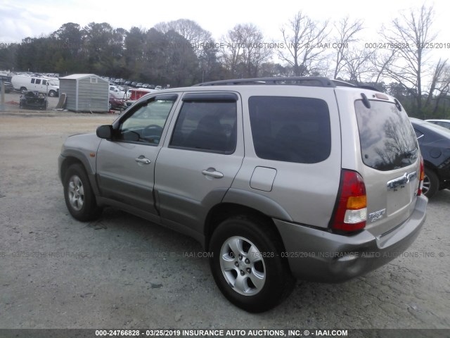 4F2YU09111KM31097 - 2001 MAZDA TRIBUTE LX/ES თაფლისფერი ფოტო 3
