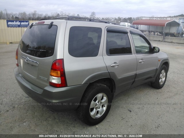 4F2YU09111KM31097 - 2001 MAZDA TRIBUTE LX/ES თაფლისფერი ფოტო 4