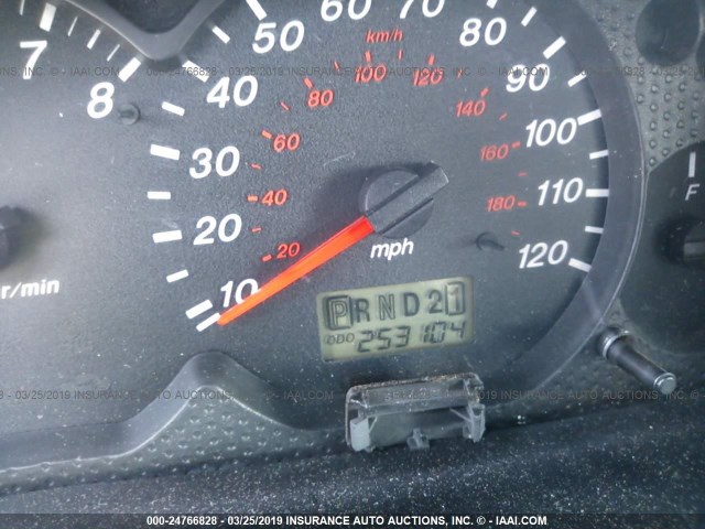 4F2YU09111KM31097 - 2001 MAZDA TRIBUTE LX/ES თაფლისფერი ფოტო 7