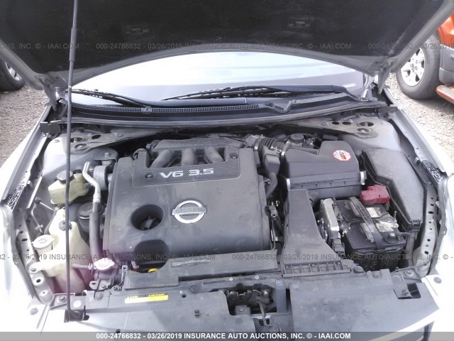 1N4BL2APXBN499117 - 2011 NISSAN ALTIMA SR SILVER photo 10