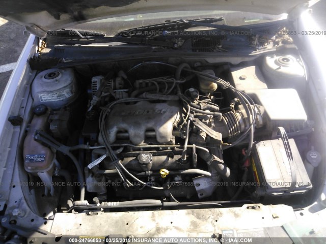 1G1NE52J63M716451 - 2003 CHEVROLET MALIBU LS 银色 照片 10