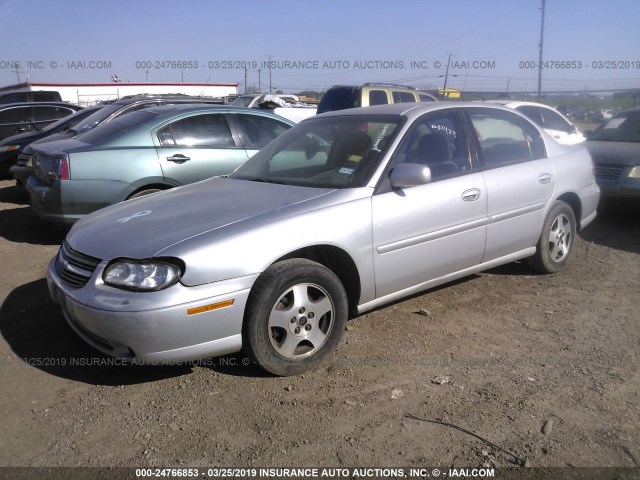 1G1NE52J63M716451 - 2003 CHEVROLET MALIBU LS 银色 照片 2