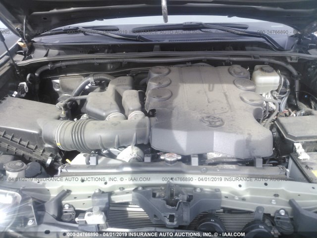 JTEBU5JR2G5380992 - 2016 TOYOTA 4RUNNER SR5 PREM/LTDL/TRAIL/TRD 灰色 照片 10