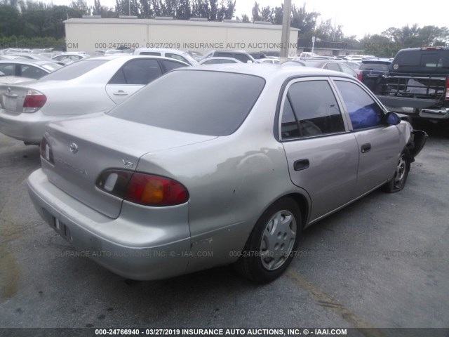 1NXBR12E2XZ268043 - 1999 TOYOTA COROLLA VE/CE/LE 香槟色 照片 4