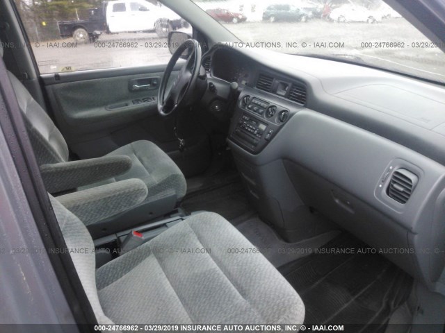 2HKRL18581H598489 - 2001 HONDA ODYSSEY LX GRAY photo 5