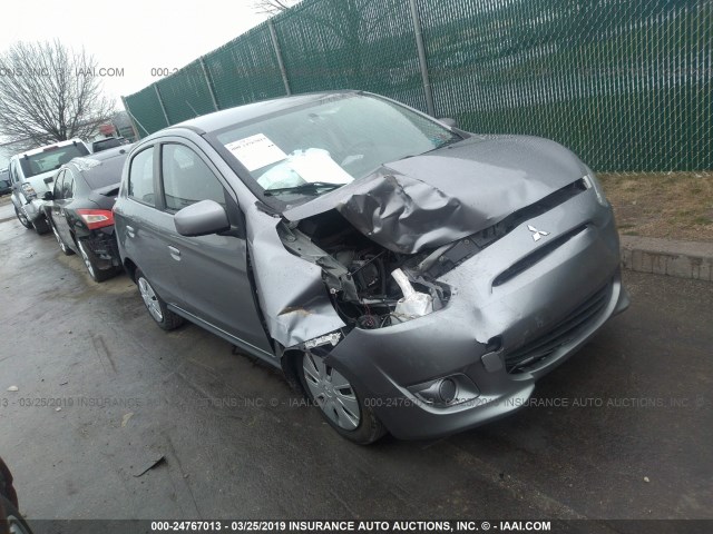 ML32A3HJXFH037283 - 2015 MITSUBISHI MIRAGE DE SILVER photo 1