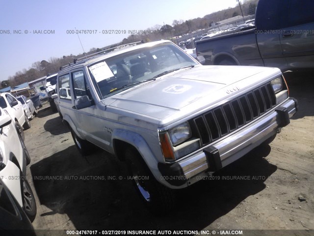 1JCUC7720FT126423 - 1985 JEEP CHEROKEE PIONEER SILVER photo 1