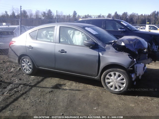 3N1CN7APXHL887515 - 2017 NISSAN VERSA S/S PLUS/SV/SL GRAY photo 1