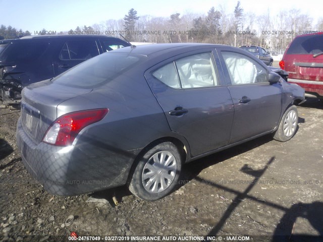 3N1CN7APXHL887515 - 2017 NISSAN VERSA S/S PLUS/SV/SL GRAY photo 4