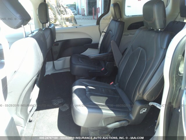 2C4RC1BG9JR186174 - 2018 CHRYSLER PACIFICA TOURING L Մոխրագույն լուսանկար 8