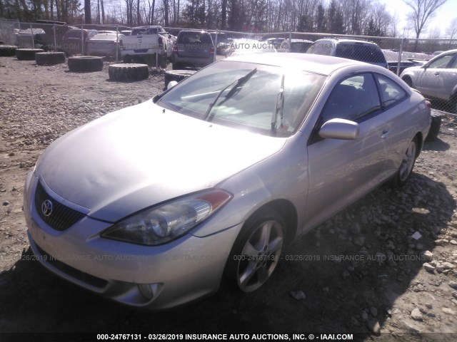 4T1CA30P96U096958 - 2006 TOYOTA CAMRY SOLARA SE/SLE SILVER photo 2