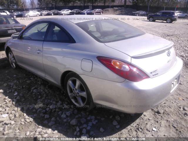 4T1CA30P96U096958 - 2006 TOYOTA CAMRY SOLARA SE/SLE SILVER photo 3