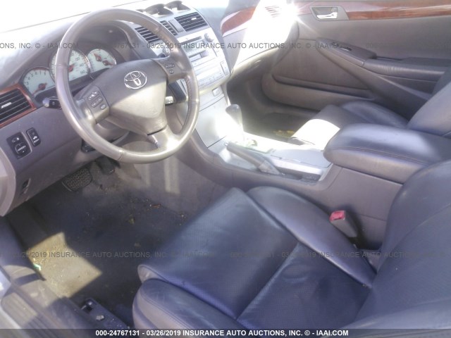 4T1CA30P96U096958 - 2006 TOYOTA CAMRY SOLARA SE/SLE SILVER photo 5