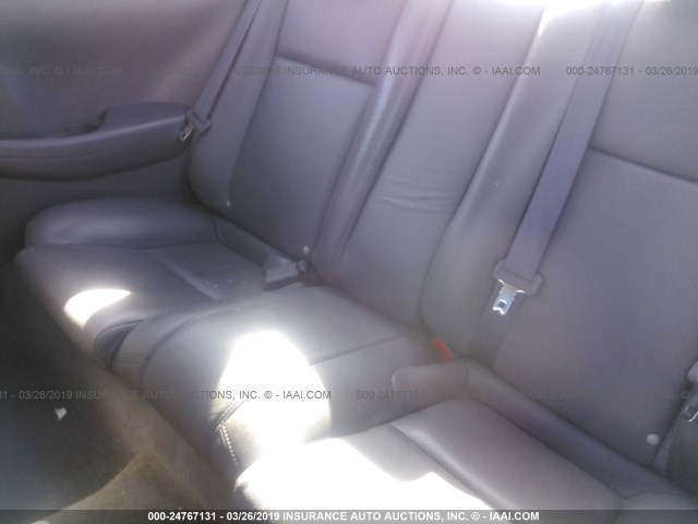 4T1CA30P96U096958 - 2006 TOYOTA CAMRY SOLARA SE/SLE SILVER photo 8