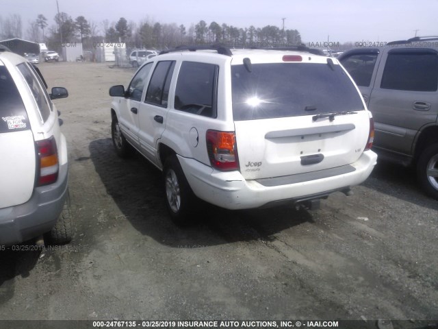 1J4GW48N24C281401 - 2004 JEEP GRAND CHEROKEE LAREDO/COLUMBIA/FREEDOM 白色 照片 3