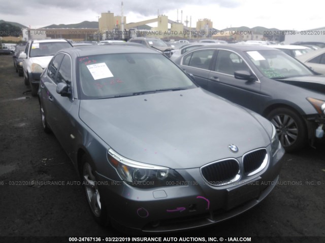 WBANA53544B167184 - 2004 BMW 525 I SILVER photo 1