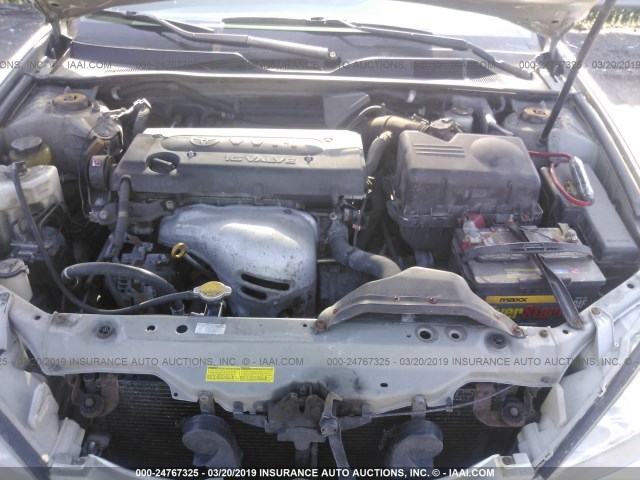 4T1BE32K76U736943 - 2006 TOYOTA CAMRY LE/XLE/SE SILVER photo 10