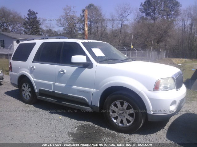 5LMFU27R53LJ40703 - 2003 LINCOLN NAVIGATOR WHITE photo 1