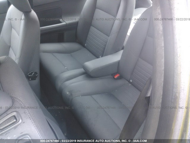 YV1MK672X82063008 - 2008 VOLVO C30 T5 GRAY photo 8