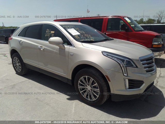 1GYKNBRS9HZ202198 - 2017 CADILLAC XT5 LUXURY GOLD photo 1