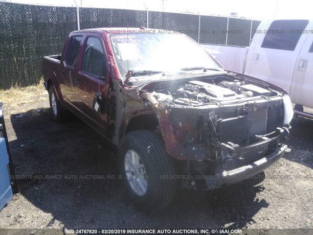 1N6AD0ER3HN753050 - 2017 NISSAN FRONTIER S/SV/SL/PRO-4X RED photo 1