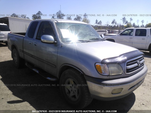 5TBRT34161S158045 - 2001 TOYOTA TUNDRA ACCESS CAB/ACCESS CAB SR5 SILVER photo 1