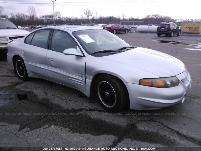 1G2HY54K234167689 - 2003 PONTIAC BONNEVILLE SLE SILVER photo 1