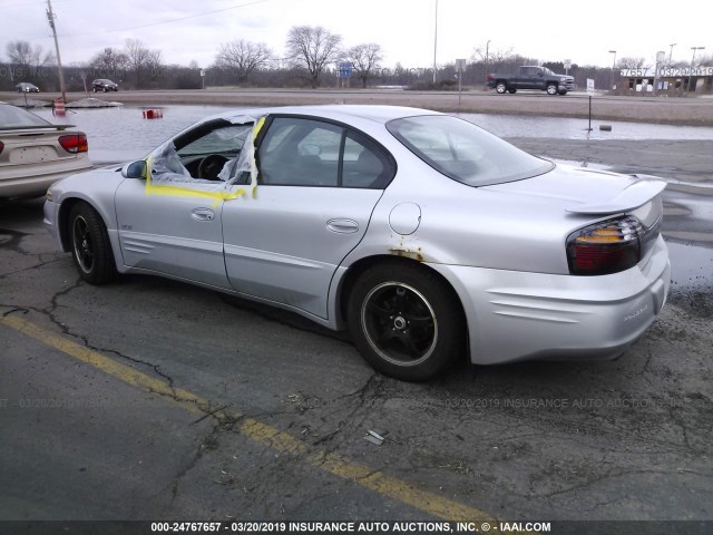 1G2HY54K234167689 - 2003 PONTIAC BONNEVILLE SLE SILVER photo 3