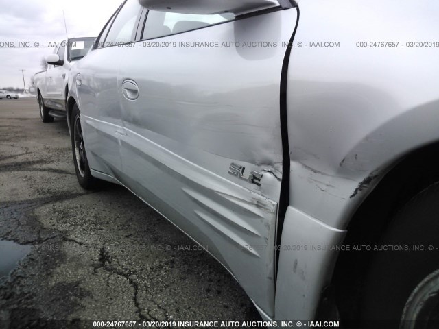 1G2HY54K234167689 - 2003 PONTIAC BONNEVILLE SLE SILVER photo 6