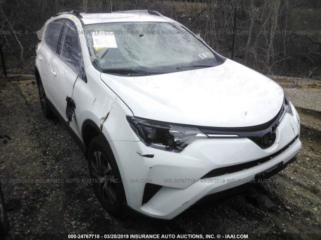 JTMBFREV7HJ122604 - 2017 TOYOTA RAV4 LE WHITE photo 6