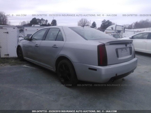 1G6DW677450209337 - 2005 CADILLAC STS GRAY photo 3