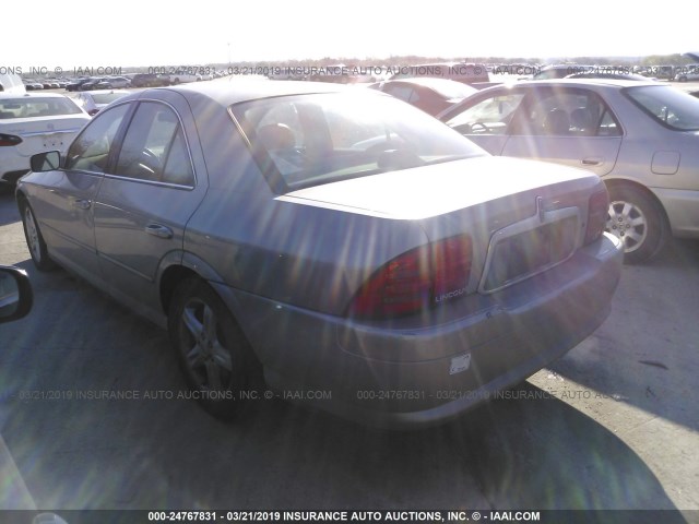 1LNHM86S81Y617272 - 2001 LINCOLN LS GOLD photo 3