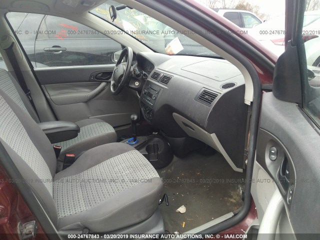 1FAFP34N77W347044 - 2007 FORD FOCUS ZX4/S/SE/SES 栗色 照片 5