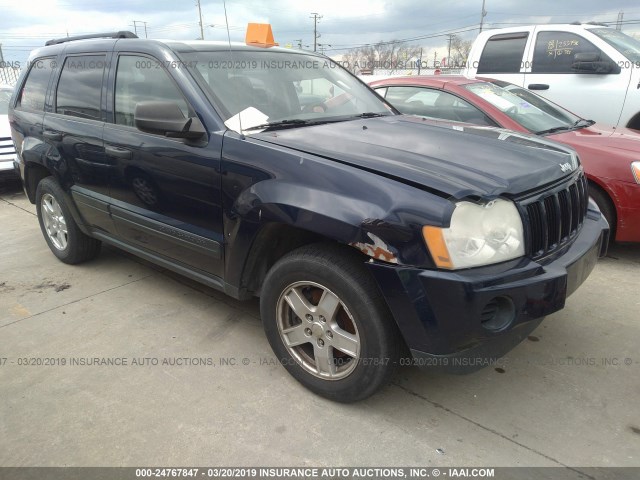 1J4GR48K35C659188 - 2005 JEEP GRAND CHEROKEE LAREDO/COLUMBIA/FREEDOM 海军蓝 照片 1