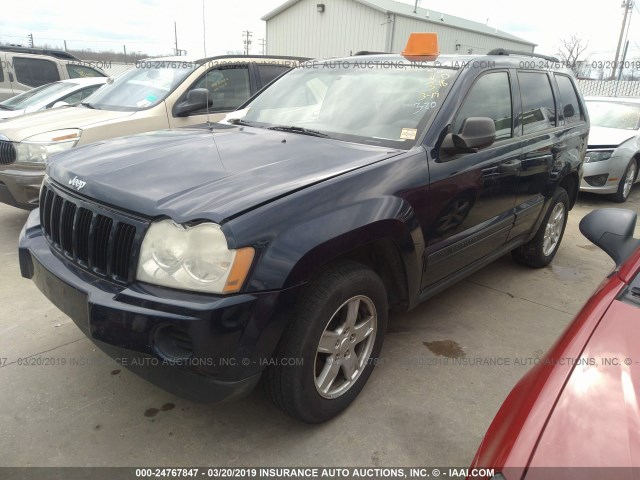 1J4GR48K35C659188 - 2005 JEEP GRAND CHEROKEE LAREDO/COLUMBIA/FREEDOM 海军蓝 照片 2