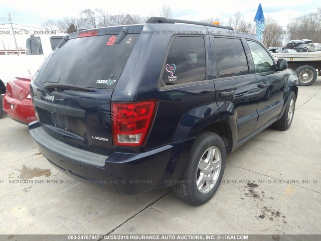 1J4GR48K35C659188 - 2005 JEEP GRAND CHEROKEE LAREDO/COLUMBIA/FREEDOM 海军蓝 照片 4