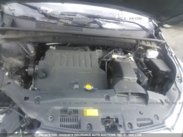 5TDJKRFH0FS096699 - 2015 TOYOTA HIGHLANDER XLE შავი ფოტო 10