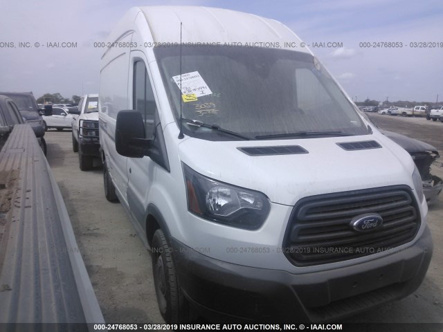 1FTYR2XM8JKA74351 - 2018 FORD TRANSIT WHITE photo 1