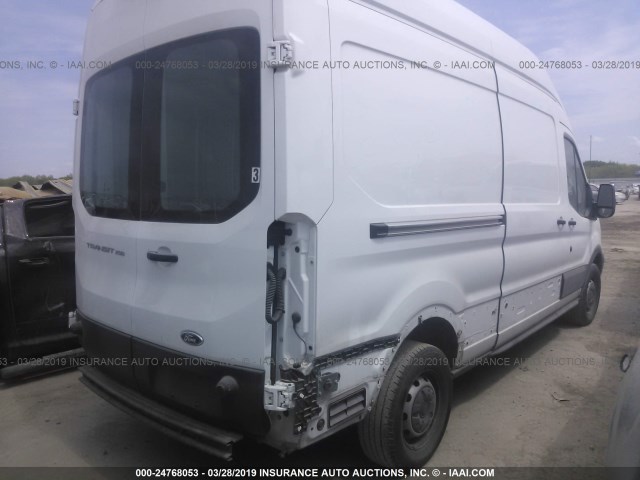 1FTYR2XM8JKA74351 - 2018 FORD TRANSIT WHITE photo 4