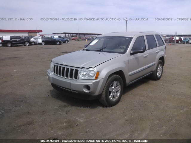 1J8HS48N27C700866 - 2007 JEEP GRAND CHEROKEE LAREDO/COLUMBIA/FREEDOM 银色 照片 2