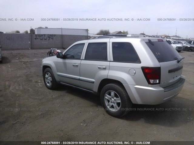 1J8HS48N27C700866 - 2007 JEEP GRAND CHEROKEE LAREDO/COLUMBIA/FREEDOM 银色 照片 3